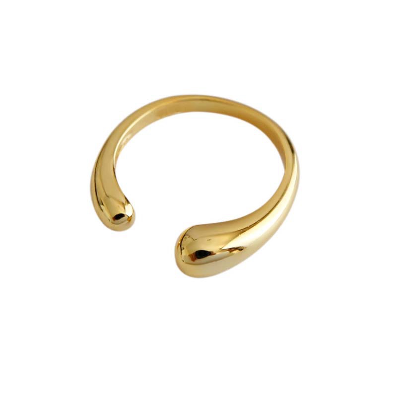 Gold Metal Brass Plated Opening Rings