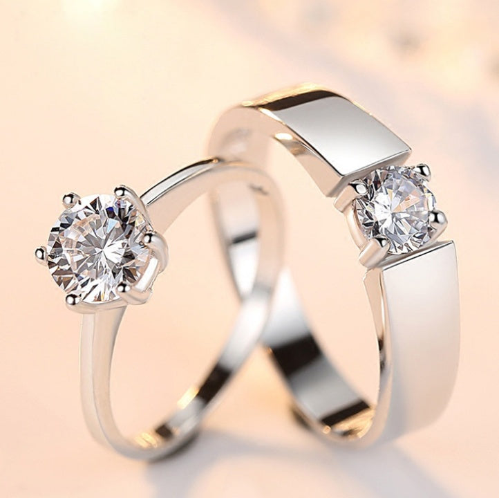 Crystal CZ Stone Rings