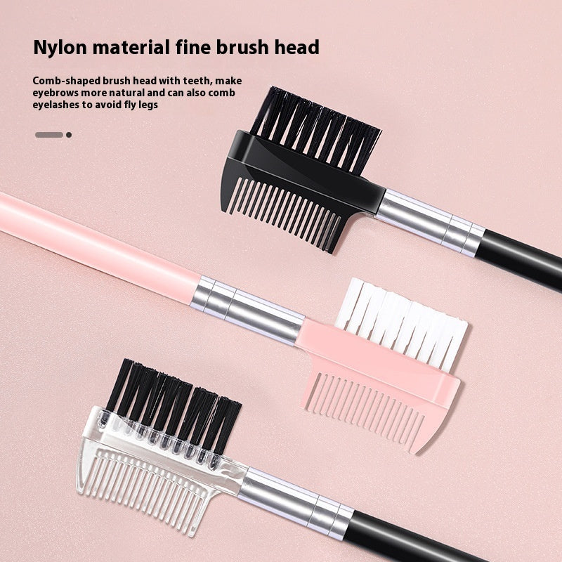 Portable Multifunctional Double Head Eyebrow Brush
