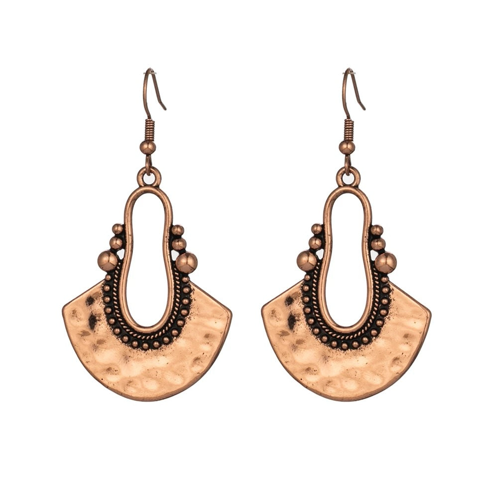 Vintage Boho Ethnic Drop Earrings